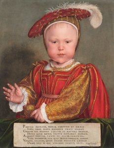 Edward VI como uma criança